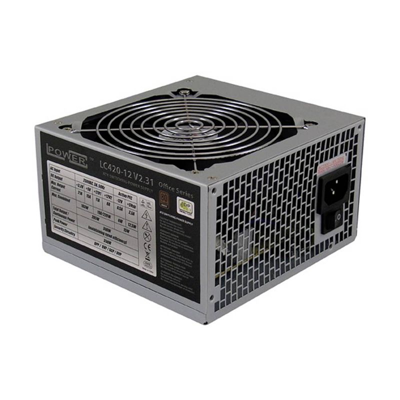 Foto van Lc-power lc420-12 v2.31 pc-netvoeding 350 w 80 plus bronze