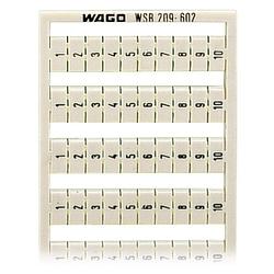Foto van Wago 209-602 markeringskaarten opdruk: 1 - 10 5 stuk(s)