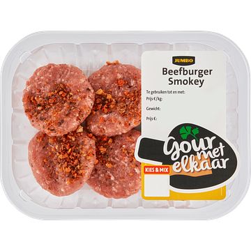 Foto van 4+2 gratis | jumbo mini beef burger 180g aanbieding bij jumbo