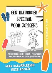 Foto van Een kleurboek speciaal voor jongens - naomi van der wel - paperback (9789083177991)