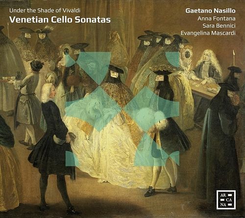 Foto van Venetian cello sonatas. under the shade of vivaldi - cd (3760195734650)