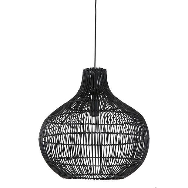 Foto van Light & living - hanglamp pacino - 50x50x51.5 - zwart