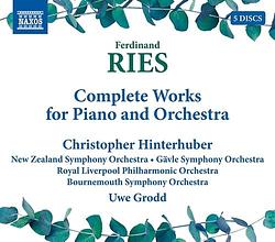 Foto van Ries: complete works for piano and orchestra - cd (0747313525737)