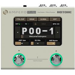 Foto van Hotone mp-50 ampero mini amp modeler / effects processor vanilla