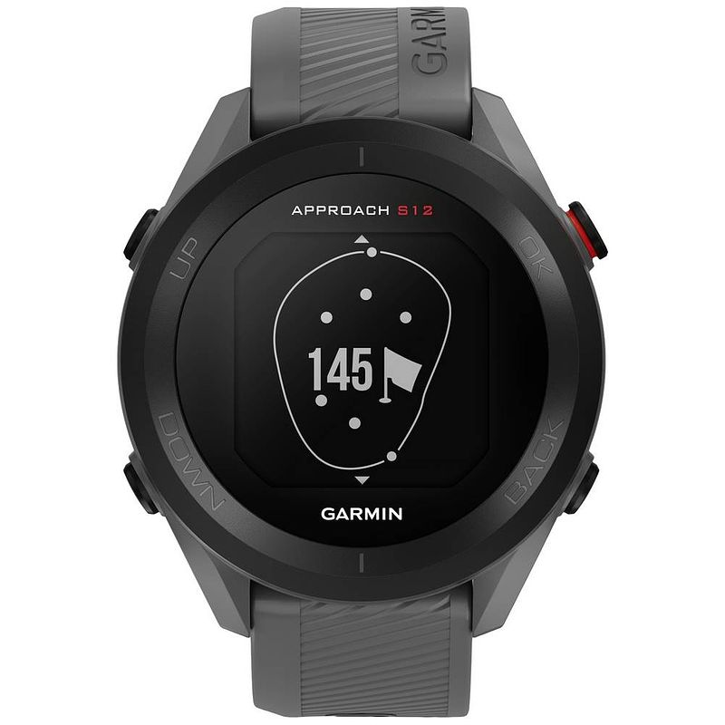 Foto van Garmin approach s12 gps-golfhorloge 23 mm uni leigrijs