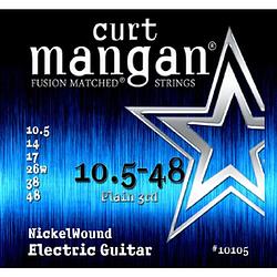 Foto van Curt mangan nickel wound 10.5-48 snarenset voor elektrische gitaar