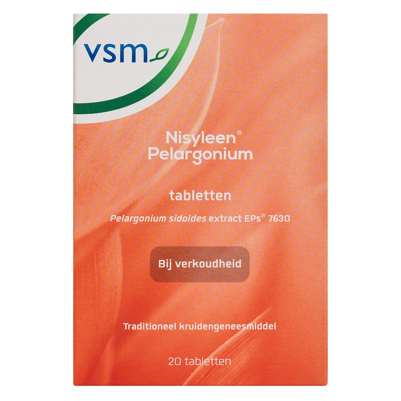 Foto van Vsm nisyleen pelargonium tabletten