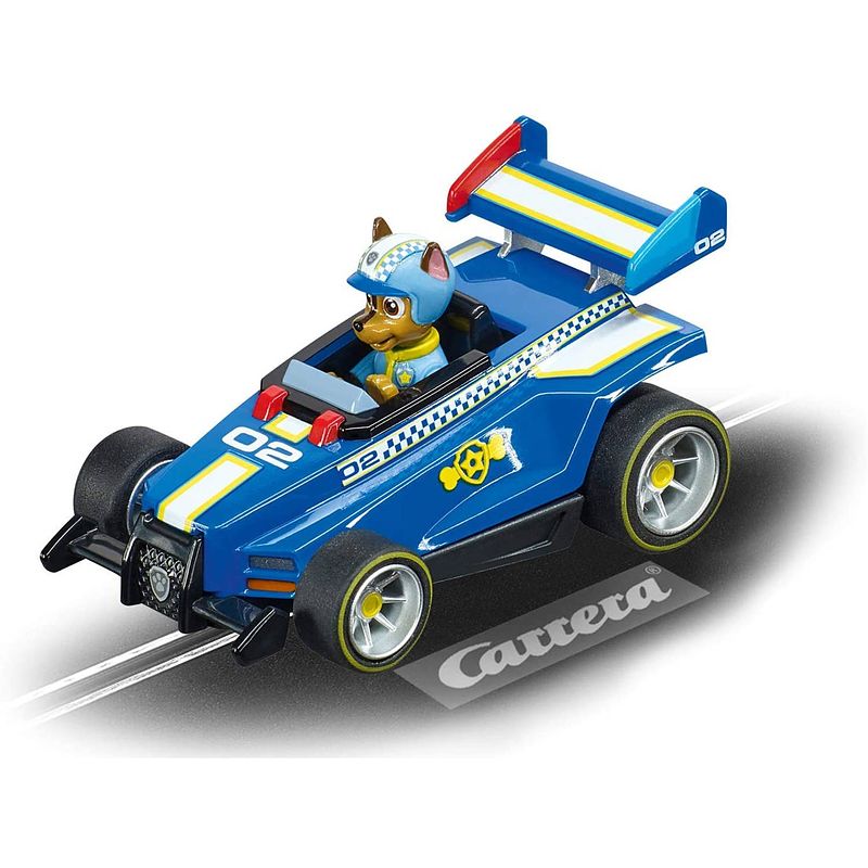 Foto van Carrera racebaanauto paw patrol ready race rescue chase 1:43