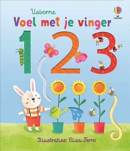 Foto van Voel met je vinger 123 - hardcover (9781474996440)