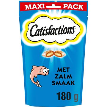 Foto van Catisfactions kattensnacks zalm 180g bij jumbo