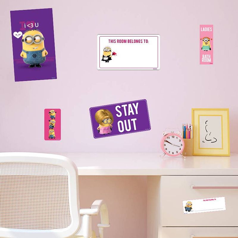 Foto van Meisjes kamer - muursticker - multi