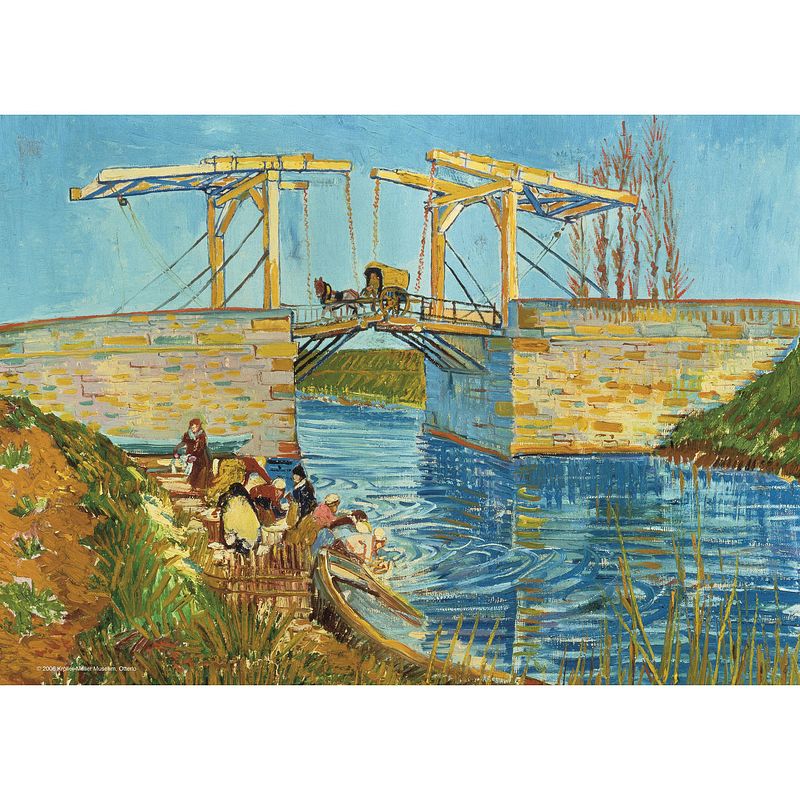 Foto van Puzzelman brug te arles - vincent van gogh (kröller müller museum) (1000)