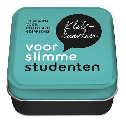 Foto van Kletskaarten voor slimme studenten - imagebooks factory - paperback (9789464081824)