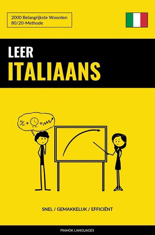 Foto van Leer italiaans - snel / gemakkelijk / efficiënt - pinhok languages - paperback (9789403632612)