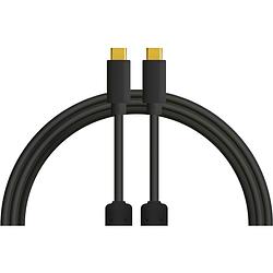 Foto van Dj techtools chroma cables usb-c naar usb-c 1 meter (zwart)