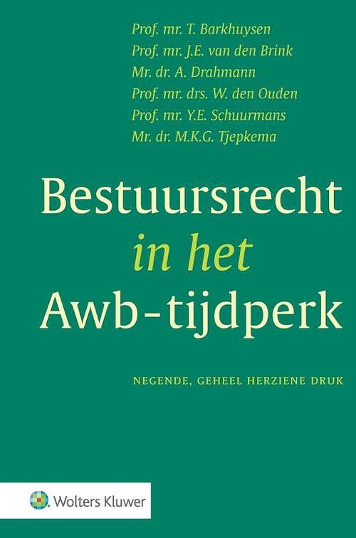 Foto van Bestuursrecht in het awb-tijdperk - t. barkhuysen - paperback (9789013165401)