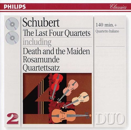 Foto van Schubert: the last four quartets - cd (0028944616323)