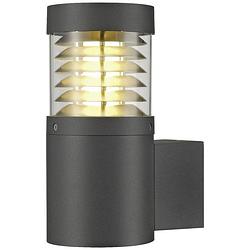 Foto van Slv f-pol 231585 led-buitenlamp (wand) e27 20 w antraciet