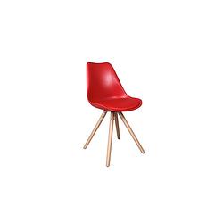 Foto van Feel furniture - eetkamerstoel - olan - rood