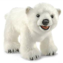 Foto van Folkmanis eisbärenjunges / polar bear cub