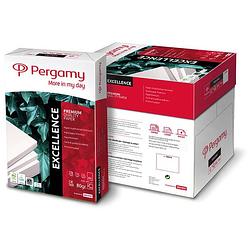 Foto van Pergamy excellence printpapier ft a4, 80 g, pak van 500 vel 5 stuks