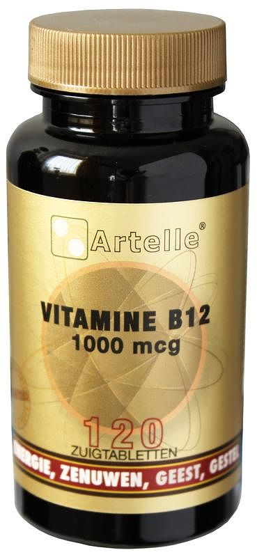 Foto van Artelle vitamine b12 1000mcg zuigtabletten