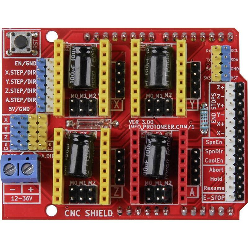 Foto van Joy-it ard-cnc-kit1 motor-shield