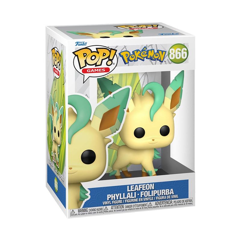 Foto van Pop games: pokémon leafeon - funko pop #866