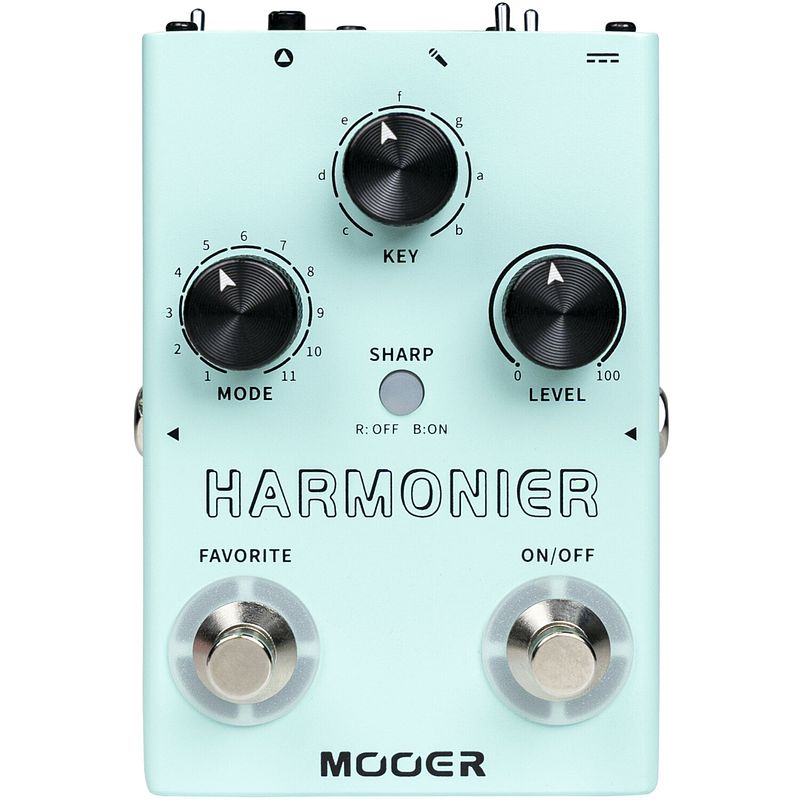 Foto van Mooer mvp2 harmonier vocal effectpedaal