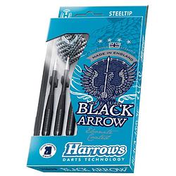 Foto van Harrows steeltip black arrow dartpijlen - 26 gr