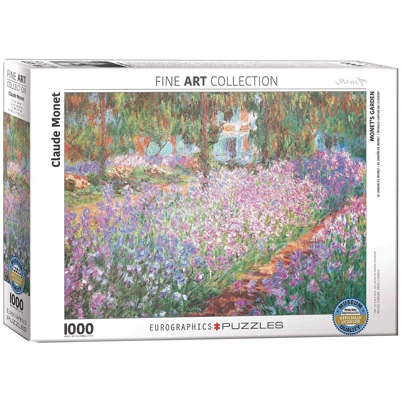 Foto van Eurographics monet'ss garden - claude monet (1000)