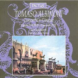 Foto van Albinoni: opera v, concerti a cinque, parte secunda - cd (8007194100501)