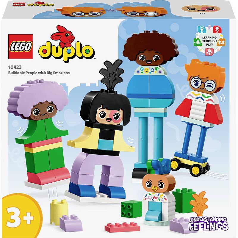 Foto van Lego duplo mensen en hun emoties 10423