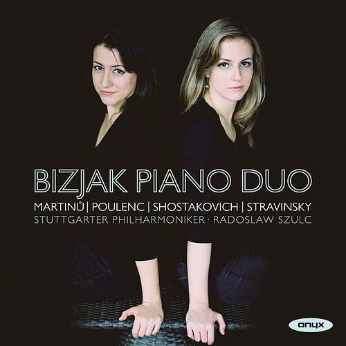 Foto van Martinu & poulenc: concertos for two pianos / shostakovich / stravinsky - cd (0880040414827)