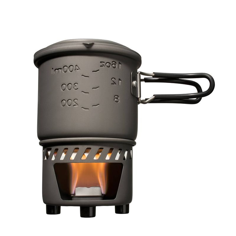 Foto van Esbit outdoor kooktoestel 585ml - opbergtas - aluminium - solid fuel