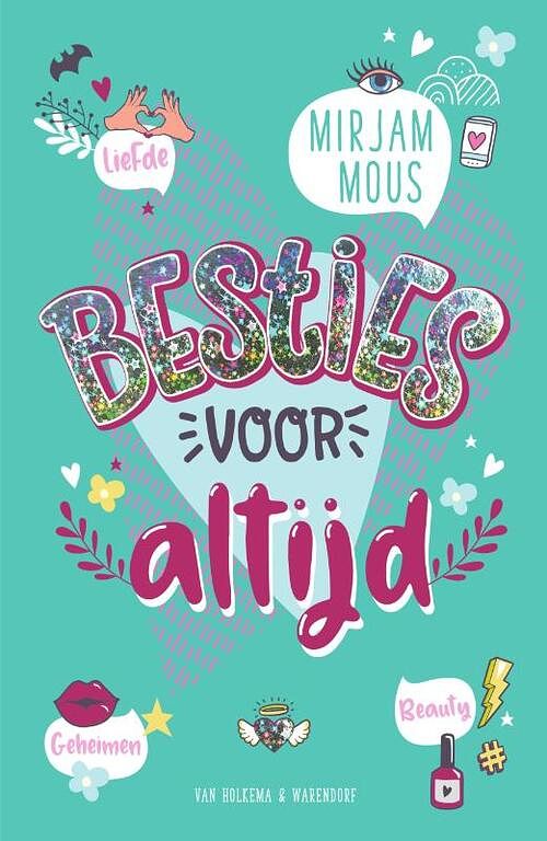 Foto van Besties voor altijd - mirjam mous - paperback (9789000388493)