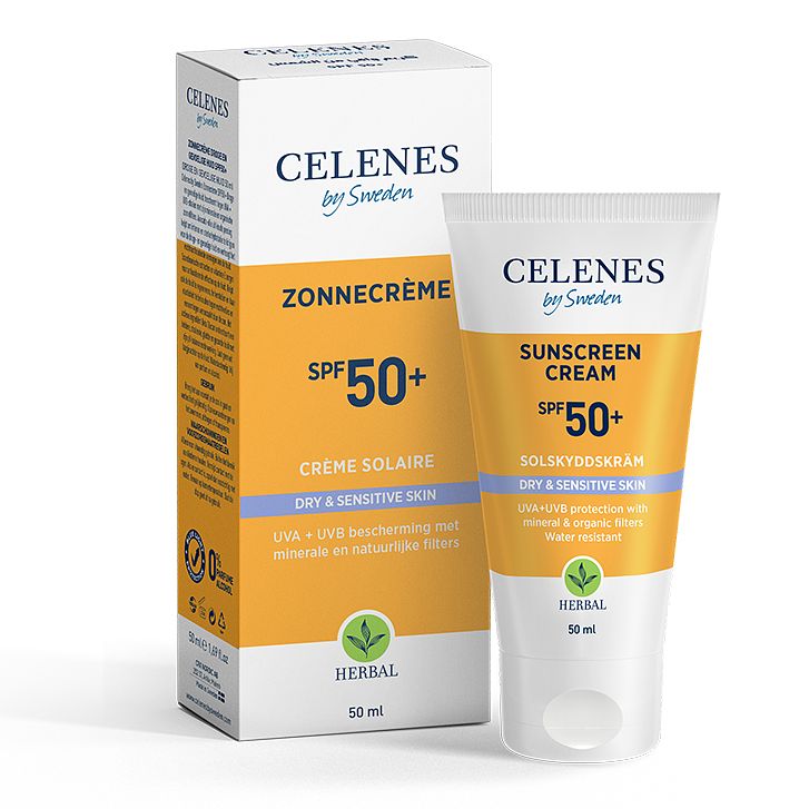 Foto van Celenes zonnecrème sensitive spf50+