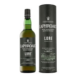 Foto van Laphroaig lore 70cl whisky + giftbox