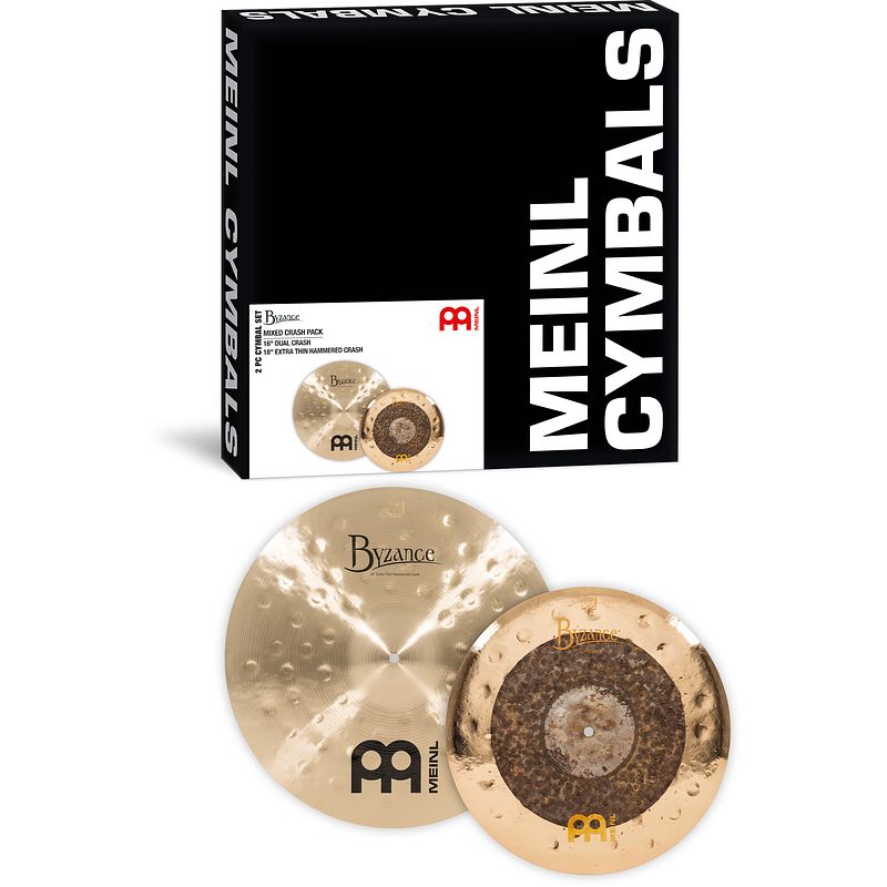 Foto van Meinl bmix2 byzance mixed set crash pack bekkenset 16-18