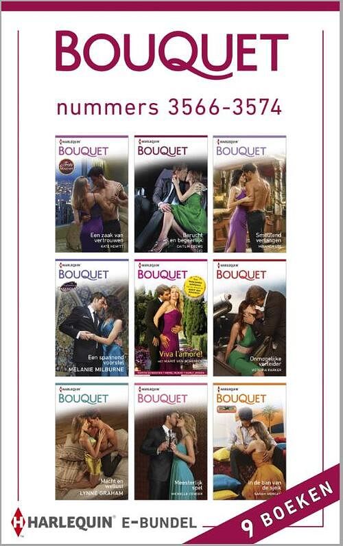 Foto van Bouquet e-bundel nummers 3566-3574 (9-in-1) - caitlin crews - ebook (9789402506105)