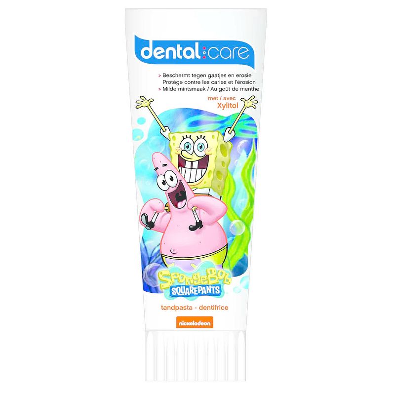 Foto van Dermo care - spongebob - tandpasta - 75ml