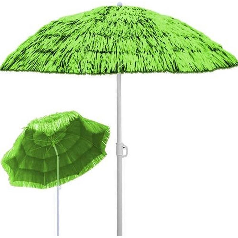 Foto van Parasol - zonnescherm - hawaii - groen