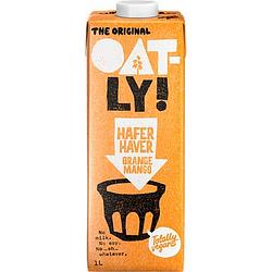 Foto van 2 voor € 3,25 | oatly the original haver orange mango 1l aanbieding bij jumbo