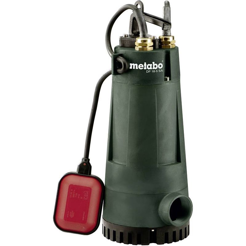 Foto van Metabo dp 18-5 sa 6.04111.00 dompelpomp voor schoon water 18000 l/h 12 m