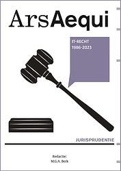 Foto van Jurisprudentie it-recht 1986-2023 - paperback (9789493199880)