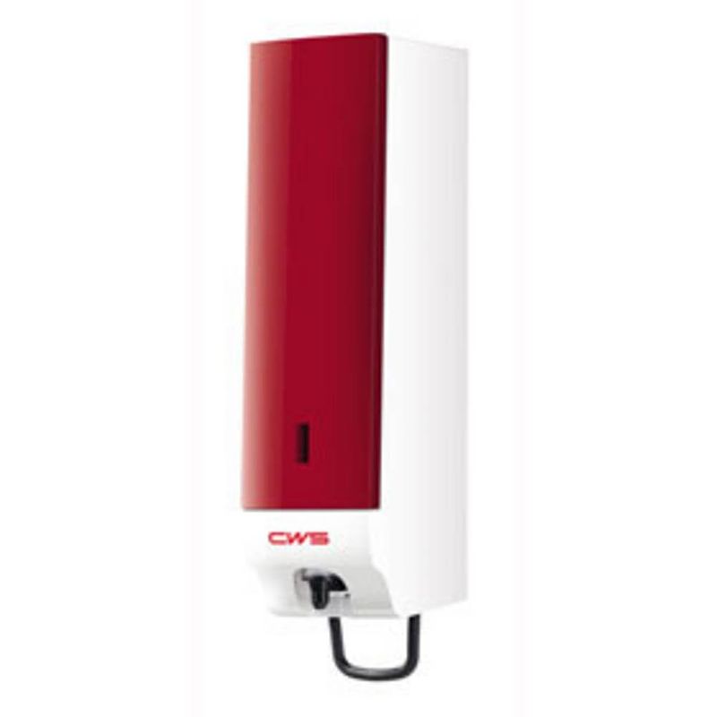 Foto van Cws hygiene paradise foam slim hd4012-02 zeepdispenser 500 ml rood