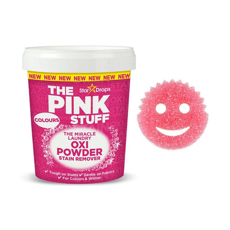 Foto van Combinatieset: the pink stuff - schoonmaakpasta + scrubmommy