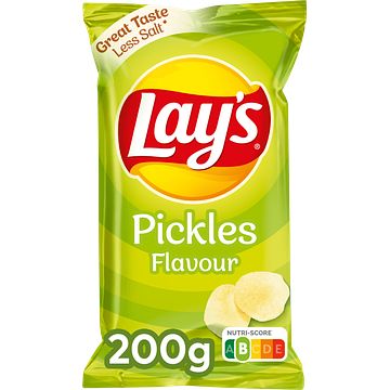 Foto van Lay's pickles augurk chips 200gr bij jumbo