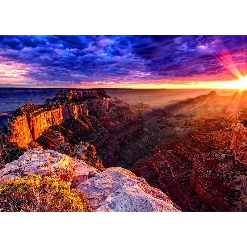 Foto van Rebo productions legpuzzel grand canyon usa 1000 stukjes