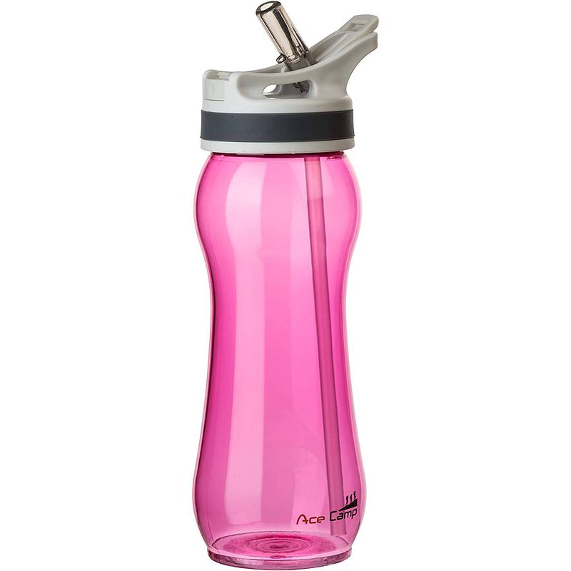 Foto van Acecamp tritan springdeckel waterfles 600 ml roze